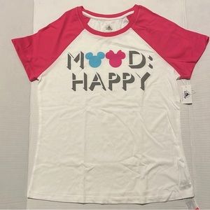 Disney Parks Mickey & Minnie Mood Happy T-Shirt